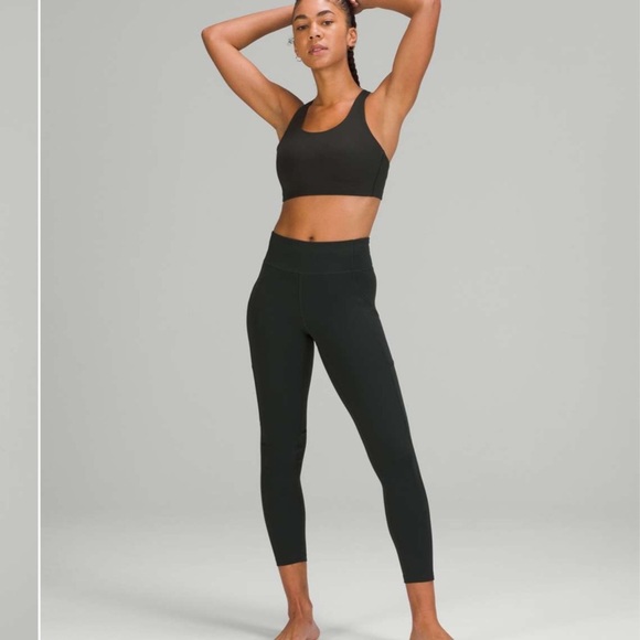 guc lululemon athletica Energy Bra - High Support Rainforest Green 34c - Picture 2 of 8